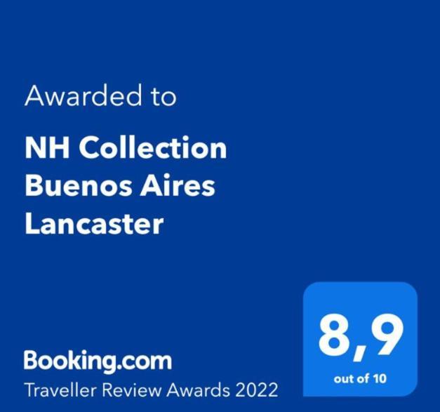 Hotel Nh Collection Buenos Aires Lancaster Zewnętrze zdjęcie
